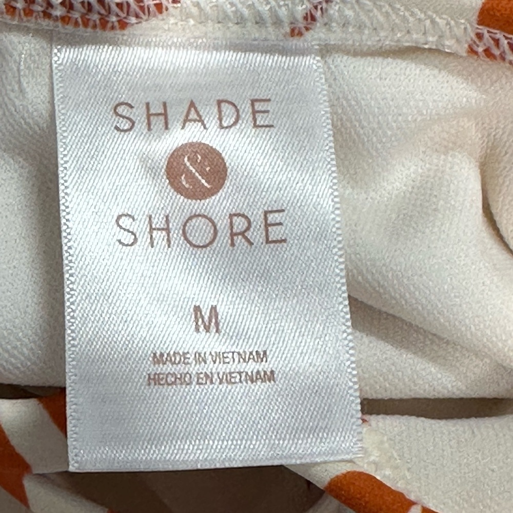 Shade and‎ shore women’s size medium bead knot detail one piece swimsuit - Picture 8 of 9